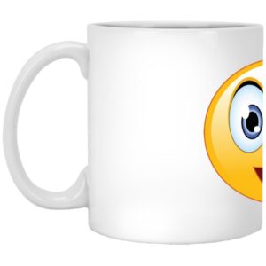 11oz White Mug - Thumbs up Emoji