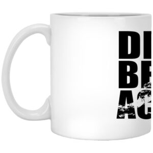 11oz White Mug – Dream Believe Achieve
