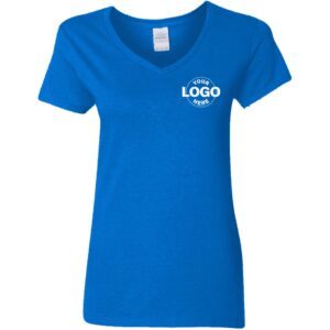 Ladies' 5.3 oz. V-Neck T-Shirt